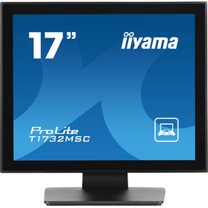 ProLite T1732MSC-B1SAG LED-Monitor 43 cm 17" Touchscreen 1280x1024 75 Hz TN 250 cd/m² 1000:1 5 ms HDMI VGA DisplayPort Lautsprecher Schwarz matte Oberfläche