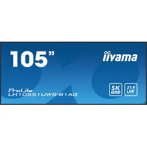 ProLite LH10551UWS-B1AG 265,9 cm 104,7"LCD-Display mit LED-Hintergrundbeleuchtung Digital Signage 5K UHD (2160p) 5120x2160 21:9 1200:1 500 cd/m² 8 ms Schwarz ProLite LH10551UWS-B1AG 265,9 cm 104,7"LCD-Display mit LED-Hintergrundbeleuchtung Digital Signage 5K UHD (2160p) 5120x2160 21:9 1200:1 500 cd/m² 8 ms Schwarz