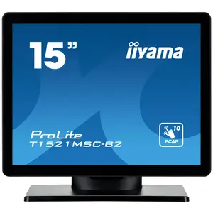 ProLite T1521MSC-B2 LED-Monitor 38 cm 15" Touchscreen 1024x768 TN 370 cd/m² 800:1 8 ms HDMI VGA Lautsprecher mattschwarz ProLite T1521MSC-B2 LED-Monitor 38 cm 15" Touchscreen 1024x768 TN 370 cd/m² 800:1 8 ms HDMI VGA Lautsprecher mattschwarz