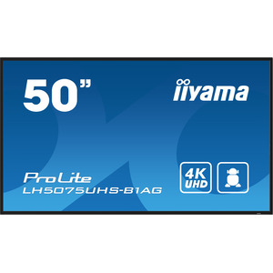 ProLite LH5075UHS-B1AG 125,7 cm 49,5" LCD-Display mit LED-Hintergrundbeleuchtung Digital Signage mit integrierter Media Player SDM Slot PC Android 4K UHD (2160p) 3840x2160 16:9 5000:1 500 cd/m² 9.5 ms ma