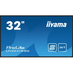 LH3241S-B2 Signage-Display Kiosk-Design 80 cm 31,5" LED FHD 1920x1080 IPS 16:9 350 cd/m² 1200:1 Schwarz 24/7 VGAx1 HDMIx3 Mini Jackx1 RS-232cx1 RJ45 (LAN)x1 IR x1 HDCP 39W 725.5x422x54mm 5.1kg LH3241S-B2 Signage-Display Kiosk-Design 80 cm 31,5" LED FHD 1920x1080 IPS 16:9 350 cd/m² 1200:1 Schwarz 24/7 VGAx1 HDMIx3 Mini Jackx1 RS-232cx1 RJ45 (LAN)x1 IR x1 HDCP 39W 725.5x422x54mm 5.1kg
