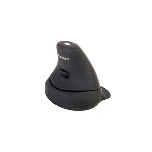 Rockstick 2 Mouse Wireless Medium/Small, Beidhändig, Vertikale Ausführung, Laser, RF Wireless, 2000 DPI, Schwarz Rockstick 2 Mouse Wireless Medium/Small, Beidhändig, Vertikale Ausführung, Laser, RF Wireless, 2000 DPI, Schwarz