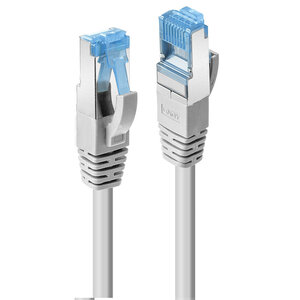 Patchkabel CAT 6a RJ45/RJ45 Stecker/Stecker Grau 15m