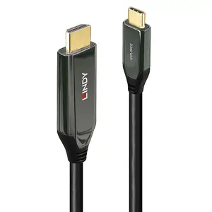 Adapterkabel USB C/HMDI Stecker/Secker Schwarz 3m Adapterkabel USB C/HMDI Stecker/Secker Schwarz 3m