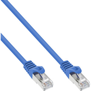 Patchkabel, F/UTP, Cat.5e, blau, 1,5m