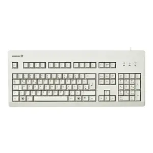 G80-3000 Tastatur PS/2/USB hellgrau Layout US mit EURO Symbol G80-3000 Tastatur PS/2/USB hellgrau Layout US mit EURO Symbol