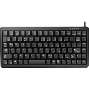 Keyboard G84-4100 PS/2/USB black Keyboard Layout German