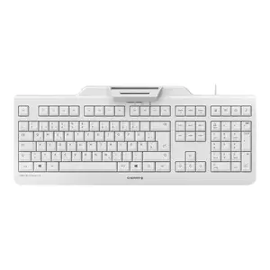 SECURE BOARD 1.0 Kabelgebundene Chipkarten Tastatur, Hell Grau, USB (QWERTZ - DE) SECURE BOARD 1.0 Kabelgebundene Chipkarten Tastatur, Hell Grau, USB (QWERTZ - DE)