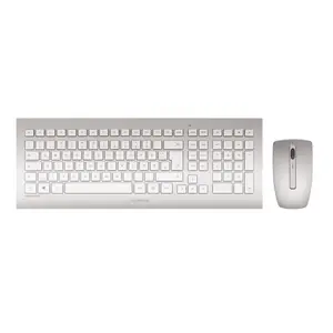 DW 8000 Tastatur Maus enthalten Universal RF Wireless QWERTY US Englisch Silber, Weiß DW 8000 Tastatur Maus enthalten Universal RF Wireless QWERTY US Englisch Silber, Weiß