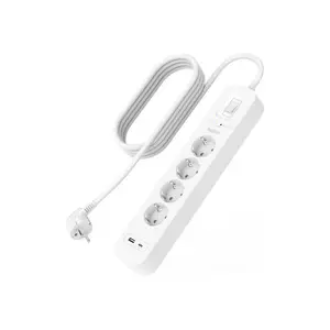 Connect Überspannungsschutz mit USB-C und USB-A Ports 525 J 4 AC-Ausgänge Weiß 2 m 1 Stück(e) Connect Überspannungsschutz mit USB-C und USB-A Ports 525 J 4 AC-Ausgänge Weiß 2 m 1 Stück(e)