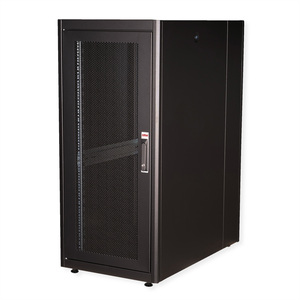 48,26cm (19") Serverschrank Basic 26 HE 600x1000 BxT perforiert schwarz