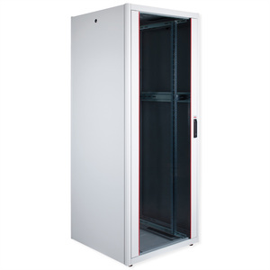 48,26cm (19") Netzwerkschrank Pro 42 HE 800x800 BxT Glastur grau