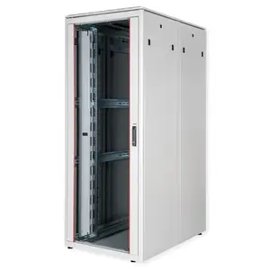 48,26cm (19") Netzwerkschrank Pro 42 HE 800x1200 BxT Glastur grau 48,26cm (19") Netzwerkschrank Pro 42 HE 800x1200 BxT Glastur grau