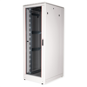 48,26cm (19") Netzwerkschrank Pro 42 HE 800x1000 BxT Glastur grau