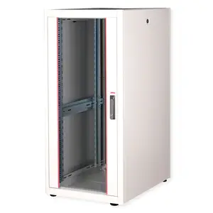 48,26cm (19") Netzwerkschrank Basic 26 HE 600x800 BxT Glastur grau 48,26cm (19") Netzwerkschrank Basic 26 HE 600x800 BxT Glastur grau