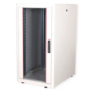 48,26cm (19") Netzwerkschrank Basic 22 HE 600x800 BxT Glastur grau 48,26cm (19") Netzwerkschrank Basic 22 HE 600x800 BxT Glastur grau