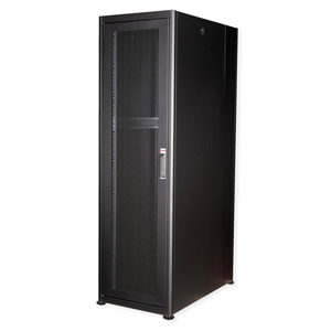 48,26cm (19") Serverschrank Basic 42 HE 600x1000 BxT perforiert schwarz