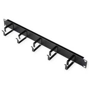 48,26cm (19") Rangierpanel 1 HE 40x60mm schwarz 48,26cm (19") Rangierpanel 1 HE 40x60mm schwarz