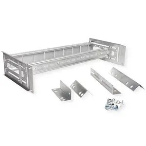 48,26cm (19") Hutschienenträger 3 HE 133x482x123 HxBxT grau 48,26cm (19") Hutschienenträger 3 HE 133x482x123 HxBxT grau