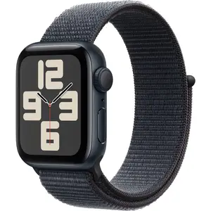 Apple Watch SE GPS 40mm Midnight Aluminium Case with Ink Sport Loop Apple Watch SE GPS 40mm Midnight Aluminium Case with Ink Sport Loop