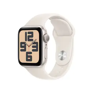 Apple Watch SE GPS 40mm Starlight Aluminium Case with Starlight Sport Band, S/M Apple Watch SE GPS 40mm Starlight Aluminium Case with Starlight Sport Band, S/M