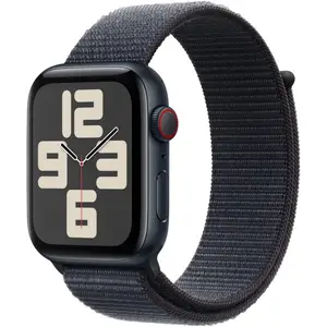 Apple Watch SE GPS + Cellular 44mm Midnight Aluminium Case with Ink Sport Loop Apple Watch SE GPS + Cellular 44mm Midnight Aluminium Case with Ink Sport Loop