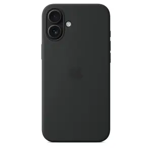 iPhone 16 Plus Silicone Case with MagSafe, Black iPhone 16 Plus Silicone Case with MagSafe, Black