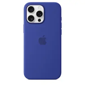 iPhone 16 Pro Max Silicone Case with MagSafe, Ultramarine iPhone 16 Pro Max Silicone Case with MagSafe, Ultramarine