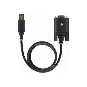 1m USB auf Seriell Adapter COM-Retention FTDI USB-A zu DB9 Kabel USB RS232 Wechselbare Schrauben/Muttern 1m USB auf Seriell Adapter COM-Retention FTDI USB-A zu DB9 Kabel USB RS232 Wechselbare Schrauben/Muttern