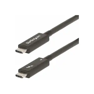 StarTech Thunderbolt 4 Kabel USB-C/USB-C Stecker/Stecker schwarz 2m StarTech Thunderbolt 4 Kabel USB-C/USB-C Stecker/Stecker schwarz 2m