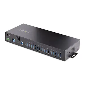 16-Port Industrie USB 3.0 Hub 5Gbit/s DIN/Aufputz/Rack Montage ESD-Schutz Terminal Block Stecker 120W Ladeleistung Robuster USB Verteiler Dual-Host USB Switch Heavy Duty USB Mehrfachstecker 16-Port Industrie USB 3.0 Hub 5Gbit/s DIN/Aufputz/Rack Montage ESD-Schutz Terminal Block Stecker 120W Ladeleistung Robuster USB Verteiler Dual-Host USB Switch Heavy Duty USB Mehrfachstecker