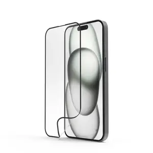 Handy-Schutzglas "Super Hybrid" für Apple iPhone 16 Montagehilfe Handy-Schutzglas "Super Hybrid" für Apple iPhone 16 Montagehilfe