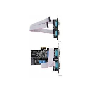 4-Port Serielle PCIe Karte Quad-Port PCI Express zu RS232/RS422/RS485 DB9 Serielle Karte Standard/Niedrigrofil Halterungen 16C1050 UART Windows/Linux TAA-Konform Level-4 ESD-Schutz 4-Port Serielle PCIe Karte Quad-Port PCI Express zu RS232/RS422/RS485 DB9 Serielle Karte Standard/Niedrigrofil Halterungen 16C1050 UART Windows/Linux TAA-Konform Level-4 ESD-Schutz