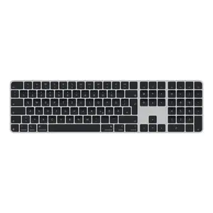 Magic Keyboard mit Touch ID und Ziffernblock für Mac Modelle mit Apple Chip - Schwarze Tasten - Deutsch Magic Keyboard mit Touch ID und Ziffernblock für Mac Modelle mit Apple Chip - Schwarze Tasten - Deutsch