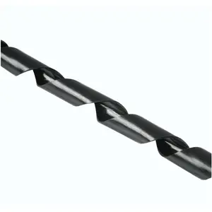 Flexibler Spiral-Kabelschlauch universal 7,5 - 30 mm 2,5m Schwarz Flexibler Spiral-Kabelschlauch universal 7,5 - 30 mm 2,5m Schwarz