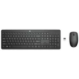235 Wireless-Maus und -Tastatur (kombiniert), Volle Größe (100%), Kabellos, RF Wireless, Membran Key Switch, Schwarz, Maus enthalten 235 Wireless-Maus und -Tastatur (kombiniert), Volle Größe (100%), Kabellos, RF Wireless, Membran Key Switch, Schwarz, Maus enthalten