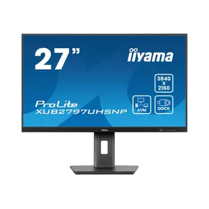 ProLite XUB2797UHSNP-B1 Computerbildschirm 68,6 cm (27") 3840 x 2160 Pixel 4K Ultra HD LED Schwarz ProLite XUB2797UHSNP-B1 Computerbildschirm 68,6 cm (27") 3840 x 2160 Pixel 4K Ultra HD LED Schwarz