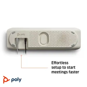 Poly Sync 60 Smarte Freisprecheinrichtung USB/Bluetooth Schwarz/Silber Poly Sync 60 Smarte Freisprecheinrichtung USB/Bluetooth Schwarz/Silber