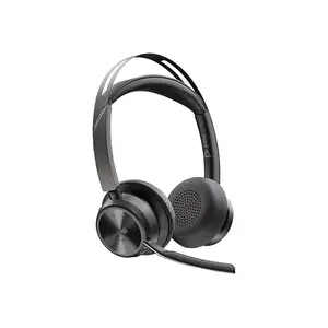 Poly Voyager Focus 2 Headset On-Ear Bluetooth kabellos aktive Rauschunterdrückung Adapter USB-C via Bluetooth Schwarz Zertifiziert für Microsoft Teams Zoom Certified Poly Voyager Focus 2 Headset On-Ear Bluetooth kabellos aktive Rauschunterdrückung Adapter USB-C via Bluetooth Schwarz Zertifiziert für Microsoft Teams Zoom Certified