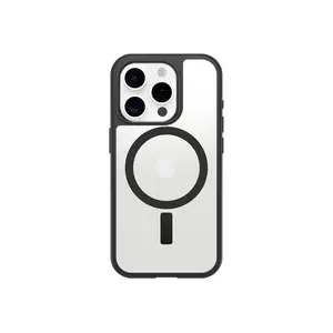 React SeriesHülle für Apple iPhone 16 Pro kompatibel mit MagSafe Black Crystal (transparent/schwarz) React SeriesHülle für Apple iPhone 16 Pro kompatibel mit MagSafe Black Crystal (transparent/schwarz)