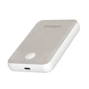 Wireless PowerBank MagSafe 7.5W 5000mAh Qi USB-C weiß Wireless PowerBank MagSafe 7.5W 5000mAh Qi USB-C weiß