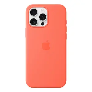 Silikon Case mit MagSafe für iPhone 16 Pro Max Mandarine Silikon Case mit MagSafe für iPhone 16 Pro Max Mandarine