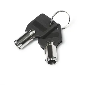 Masterkey Hauptschlüssel für Kabelschloss Schwarz/Silber Masterkey Hauptschlüssel für Kabelschloss Schwarz/Silber