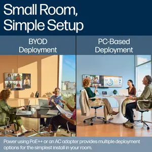 Poly Studio V12 USB-Videoleiste Zertifiziert für Microsoft Teams, Zoom Certified weiß Poly Studio V12 USB-Videoleiste Zertifiziert für Microsoft Teams, Zoom Certified weiß