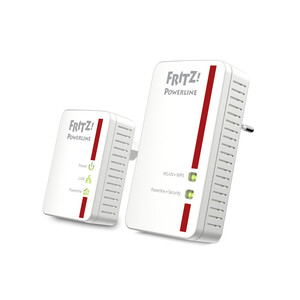 FRITZ!Powerline 540E WLAN Set Bridge 2ports Switch HomePlug AV 802.11b/g/n