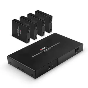 4 Port HDMI 4K60 Splitter Extender, 70m, Cat.6 4 Port HDMI 4K60 Splitter Extender, 70m, Cat.6