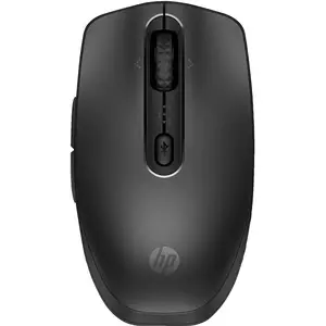 695 Rechargeable Wireless Mouse, Beidhändig, Bluetooth, 4000 DPI, Schwarz 695 Rechargeable Wireless Mouse, Beidhändig, Bluetooth, 4000 DPI, Schwarz