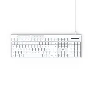 USB-Tastatur CK-200, kabelgebunden, 8 Media-Tasten, Weiß, QWERTZ DE USB-Tastatur CK-200, kabelgebunden, 8 Media-Tasten, Weiß, QWERTZ DE