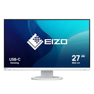 FlexScan EV2720S 68,6cm (27") 2560x1440 Pixel LCD 16:9 350 cd/m² 1500:1 5ms Weiß USB-C DisplayPort HDMI. FlexScan EV2720S 68,6cm (27") 2560x1440 Pixel LCD 16:9 350 cd/m² 1500:1 5ms Weiß USB-C DisplayPort HDMI.