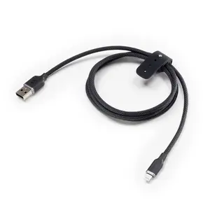 chargestream USB-A auf Lightning Kabel, 2 Meter, Schwarz chargestream USB-A auf Lightning Kabel, 2 Meter, Schwarz